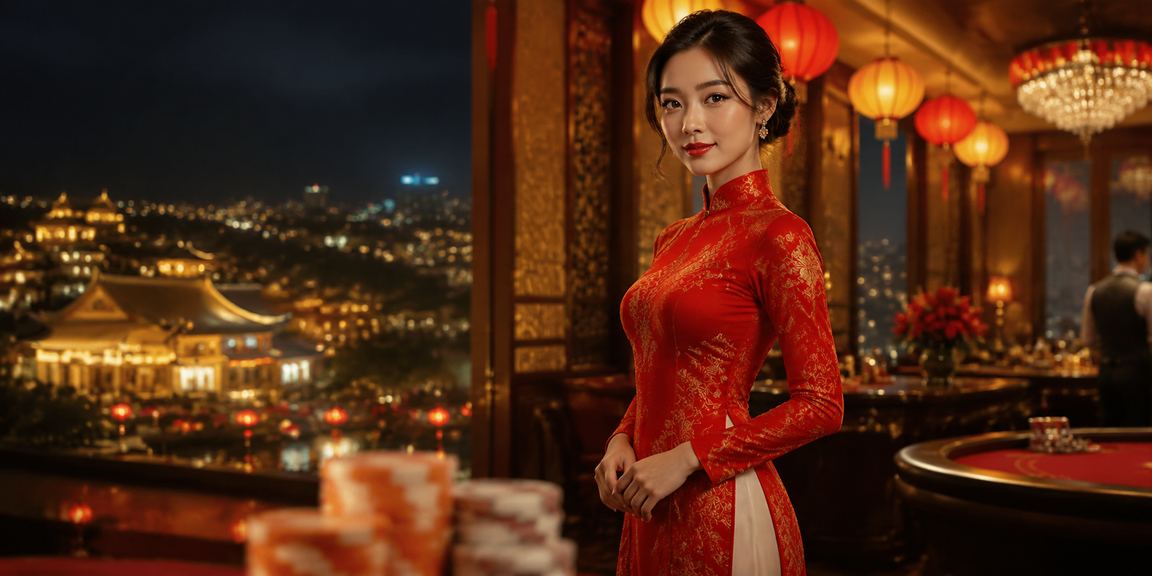 Không gian giải trí casino sôi động tại phố cổ Hội An Việt Nam