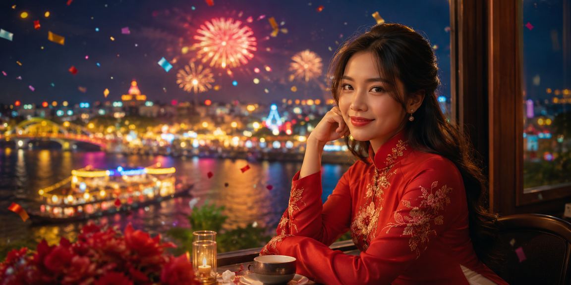 Người dùng áo dài Huế kiểm tra thông tin tài khoản và cashback bonus trực tuyến