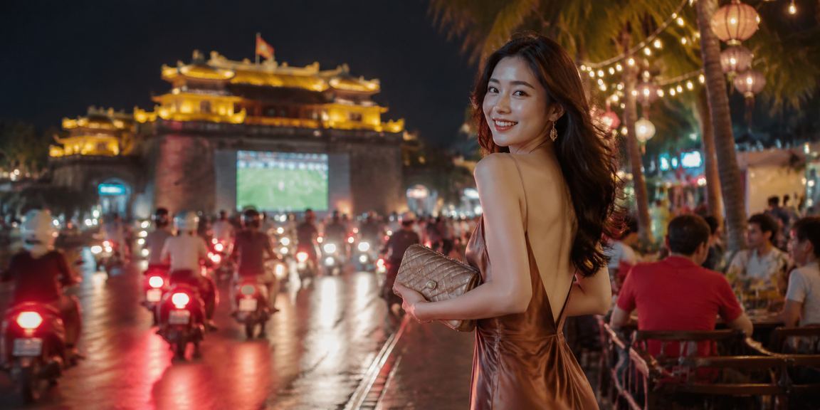 Không khí đêm neon Huế – trải nghiệm đăng ký High Roller tại b2g